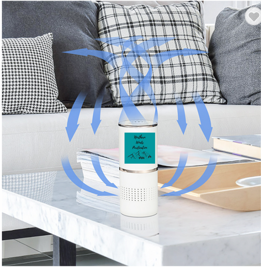 Portable HEPA filter air purifier by Northern Winds Purification